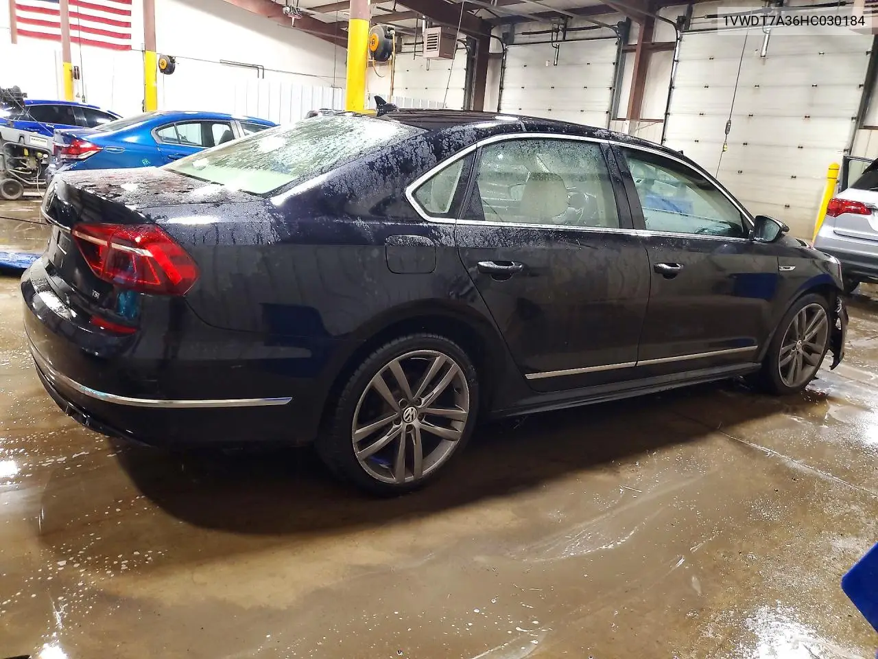 2017 VOLKSWAGEN PASSAT VIN 1VWDT7A36HC030184 — фото 3
