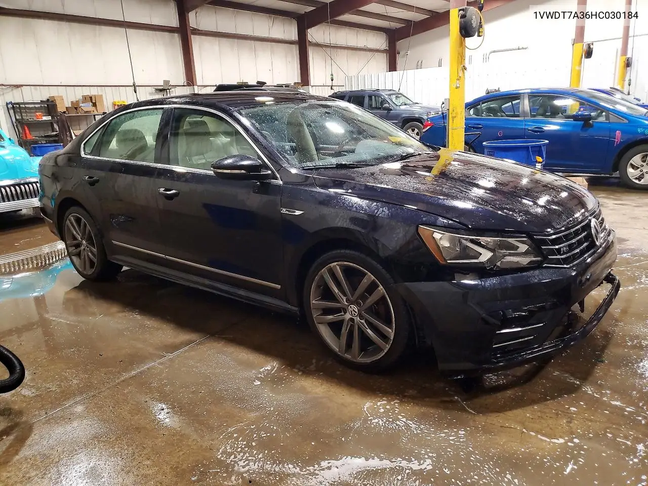 2017 VOLKSWAGEN PASSAT VIN 1VWDT7A36HC030184 — фото 4