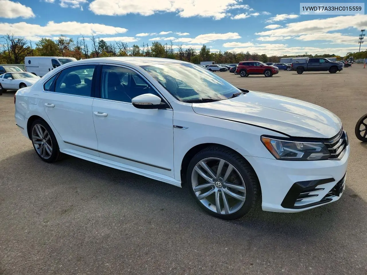 2017 VOLKSWAGEN PASSAT VIN 1VWDT7A33HC015559 — фото 4