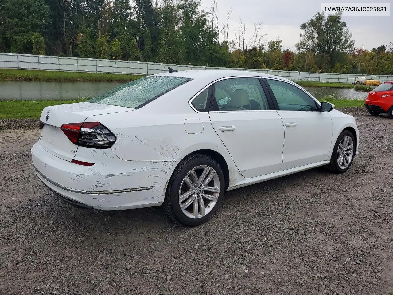 2018 VOLKSWAGEN PASSAT VIN 1VWBA7A36JC025831 — фото 3