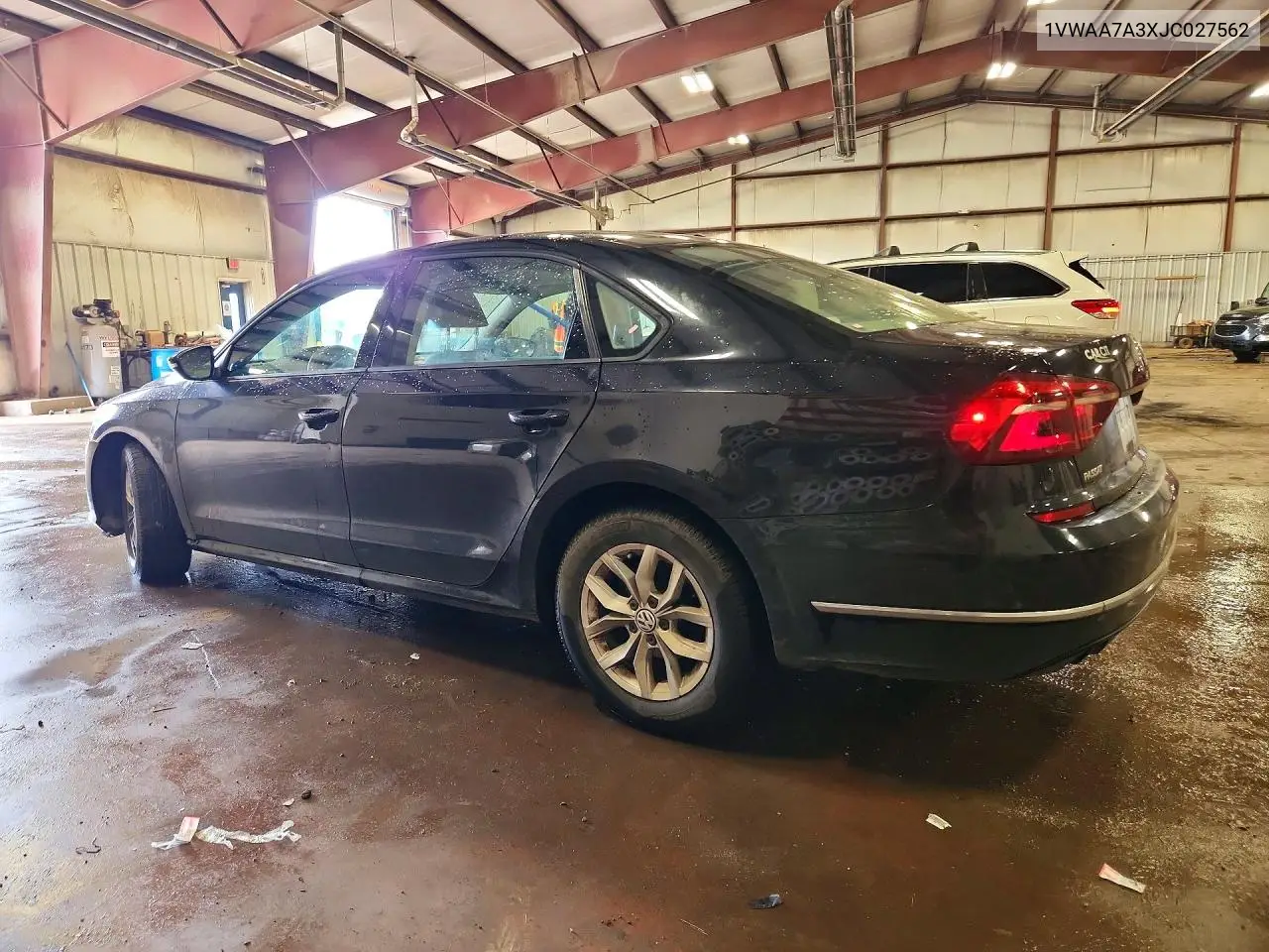 2018 VOLKSWAGEN PASSAT VIN 1VWAA7A3XJC027562 — фото 2