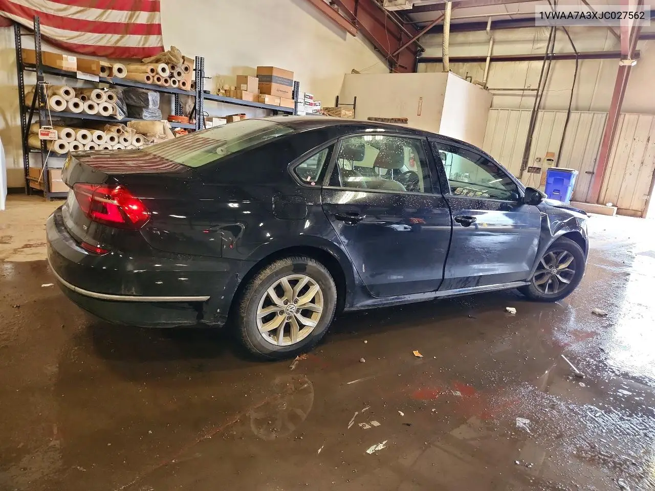 2018 VOLKSWAGEN PASSAT VIN 1VWAA7A3XJC027562 — фото 3