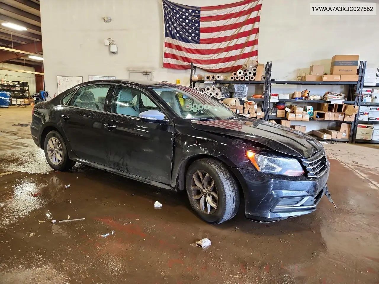 2018 VOLKSWAGEN PASSAT VIN 1VWAA7A3XJC027562 — фото 4