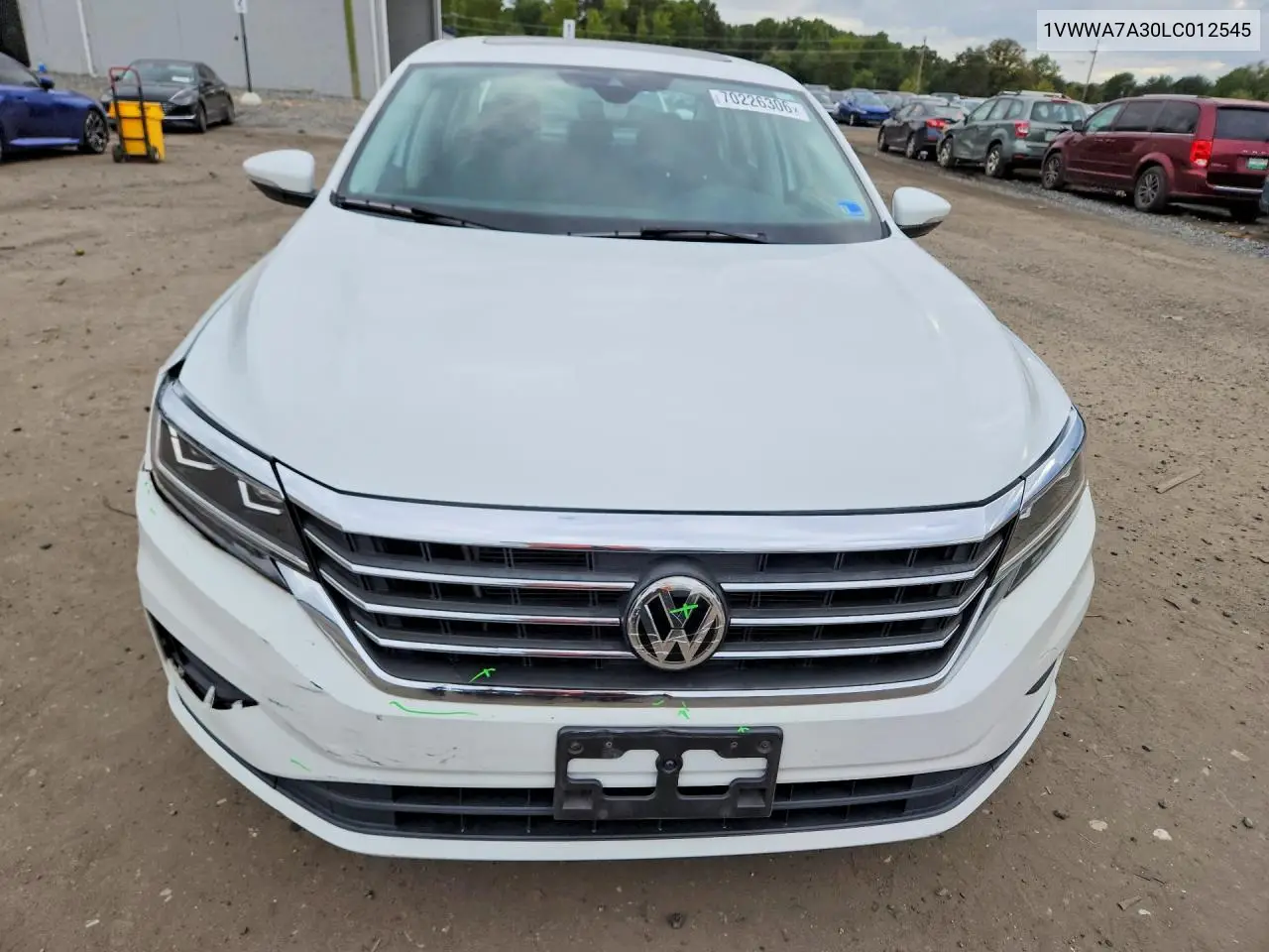 2020 VOLKSWAGEN PASSAT VIN 1VWWA7A30LC012545 — фото 5