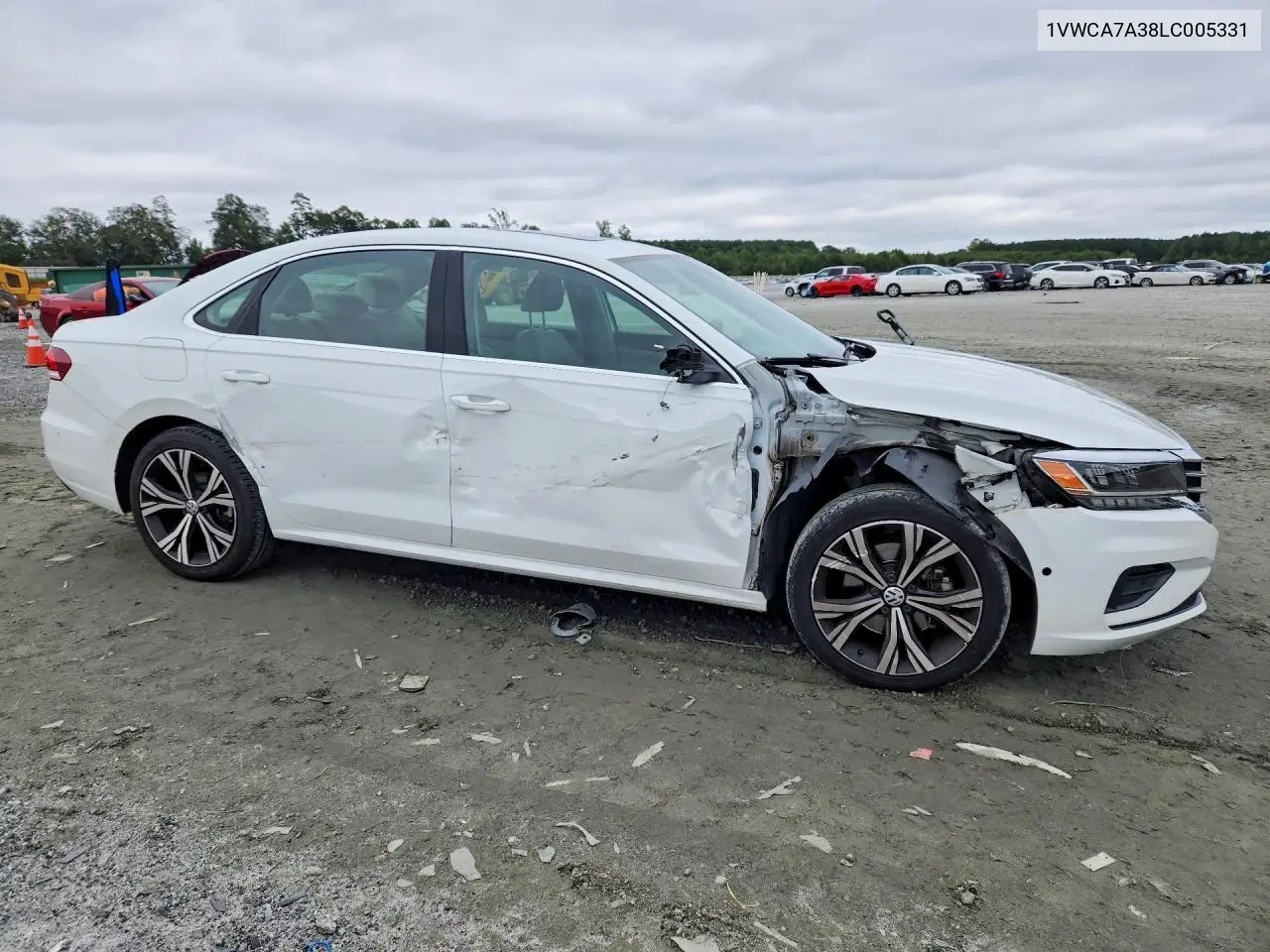2020 VOLKSWAGEN PASSAT VIN 1VWCA7A38LC005331 — фото 4