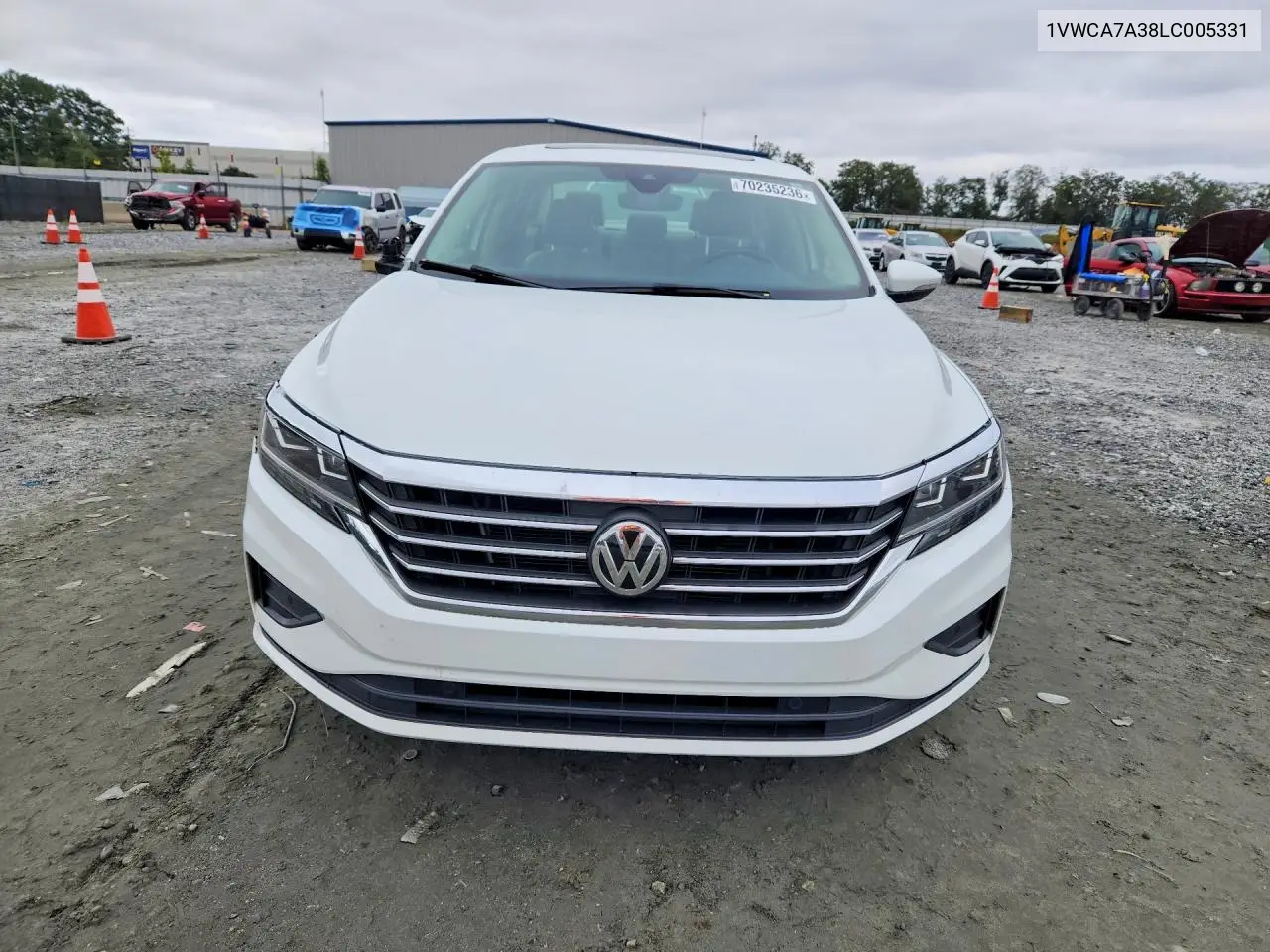 2020 VOLKSWAGEN PASSAT VIN 1VWCA7A38LC005331 — фото 5