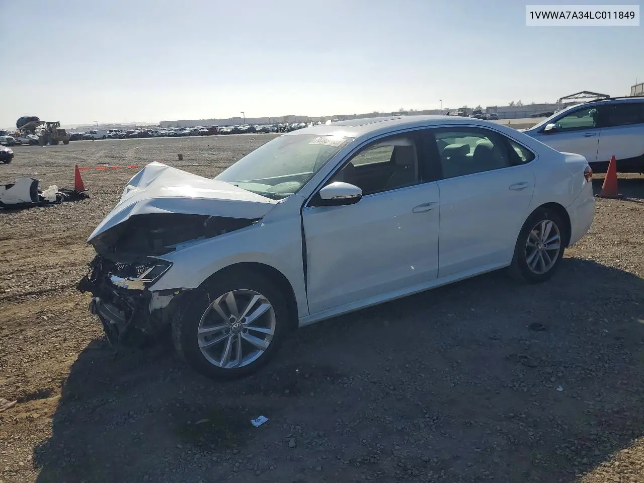 VOLKSWAGEN PASSAT 2020, VIN 1VWWA7A34LC011849