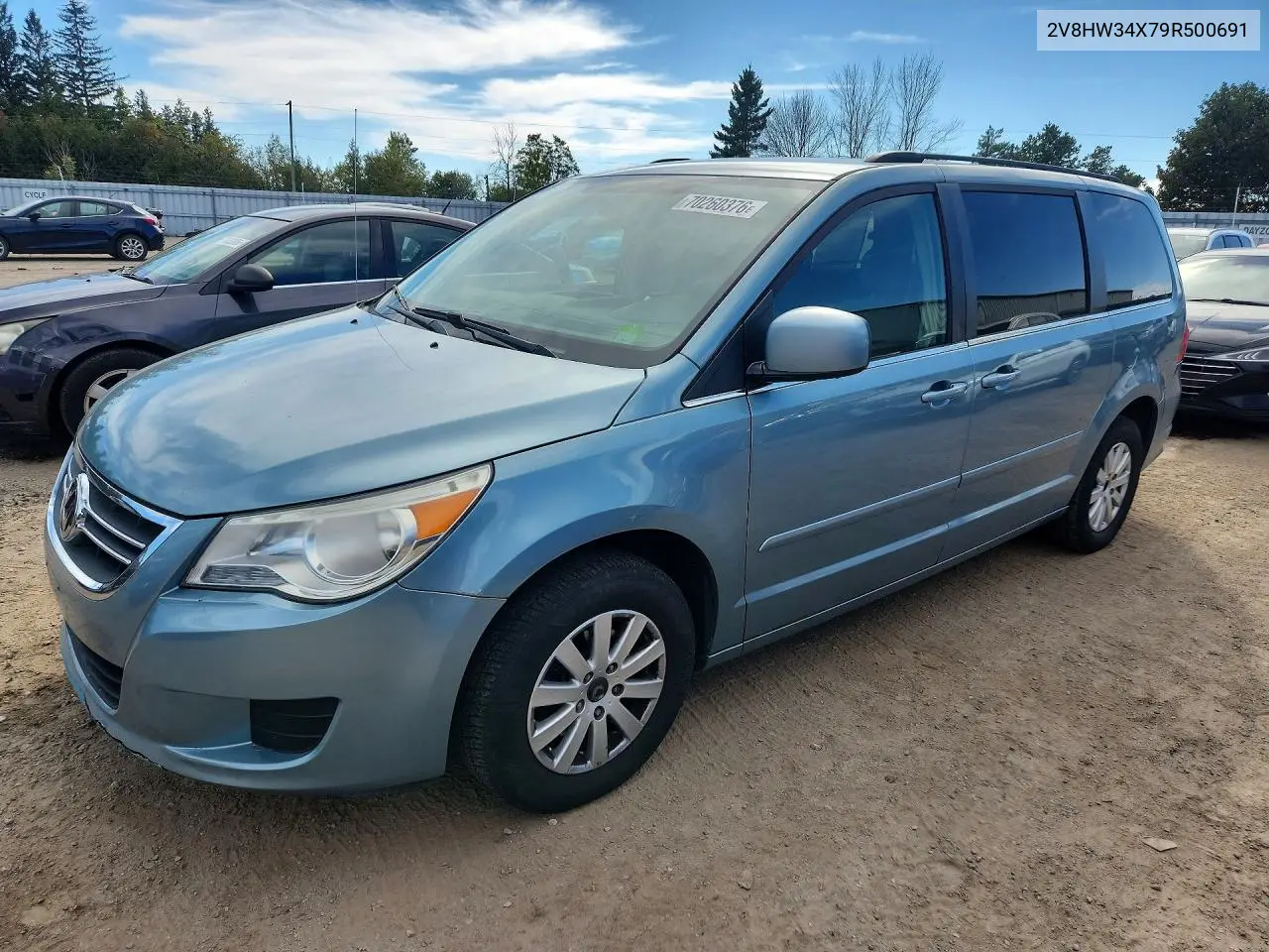 VOLKSWAGEN ROUTAN 2009, VIN 2V8HW34X79R500691
