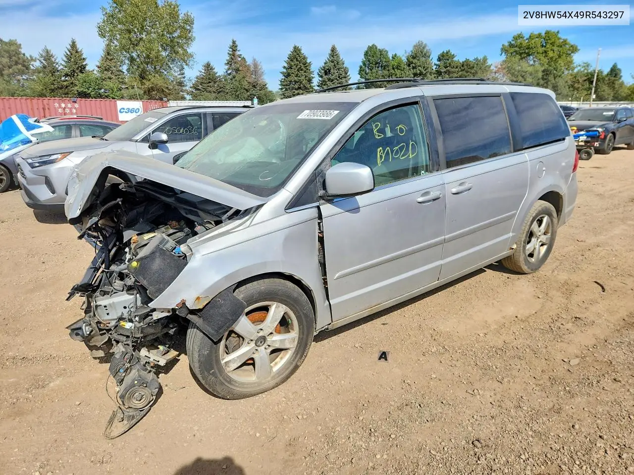 VOLKSWAGEN ROUTAN 2009, VIN 2V8HW54X49R543297