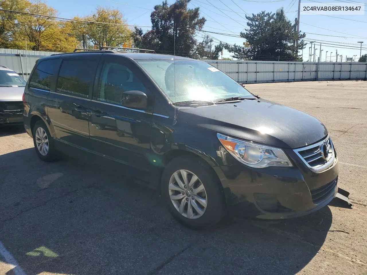 2014 VOLKSWAGEN ROUTAN VIN 2C4RVABG8ER134647 — фото 4