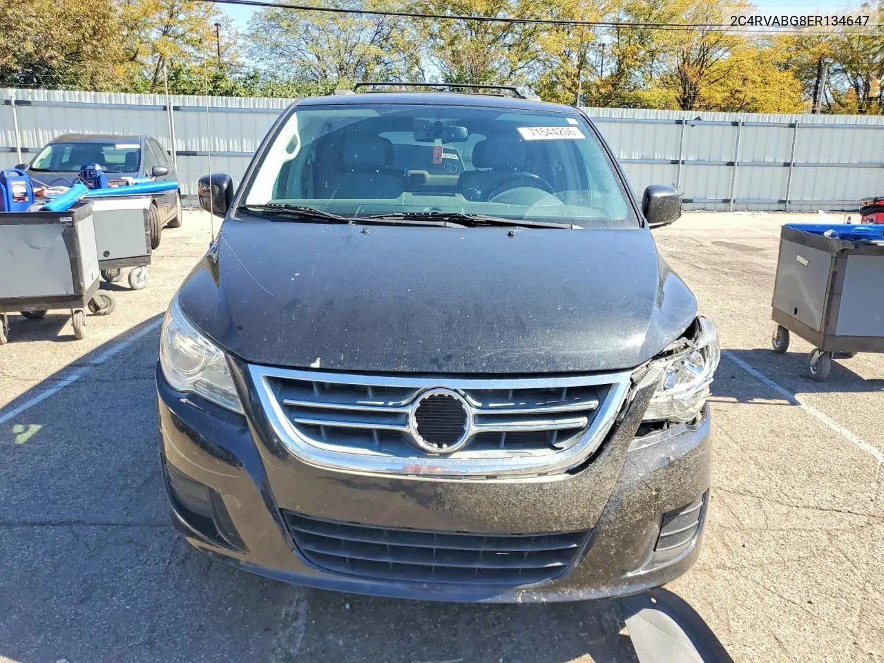 2014 VOLKSWAGEN ROUTAN VIN 2C4RVABG8ER134647 — фото 5