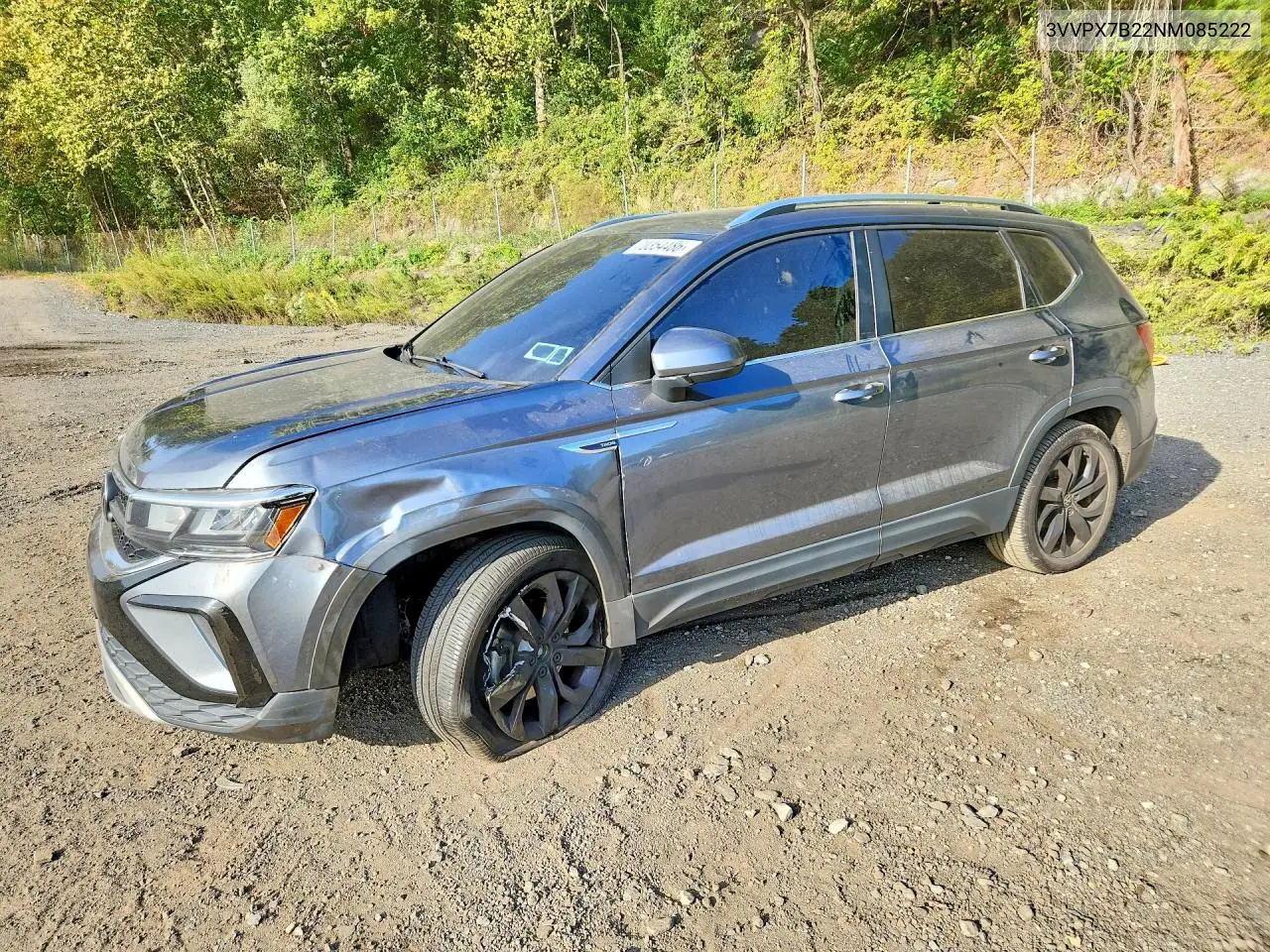 VOLKSWAGEN TAOS 2022, VIN 3VVPX7B22NM085222