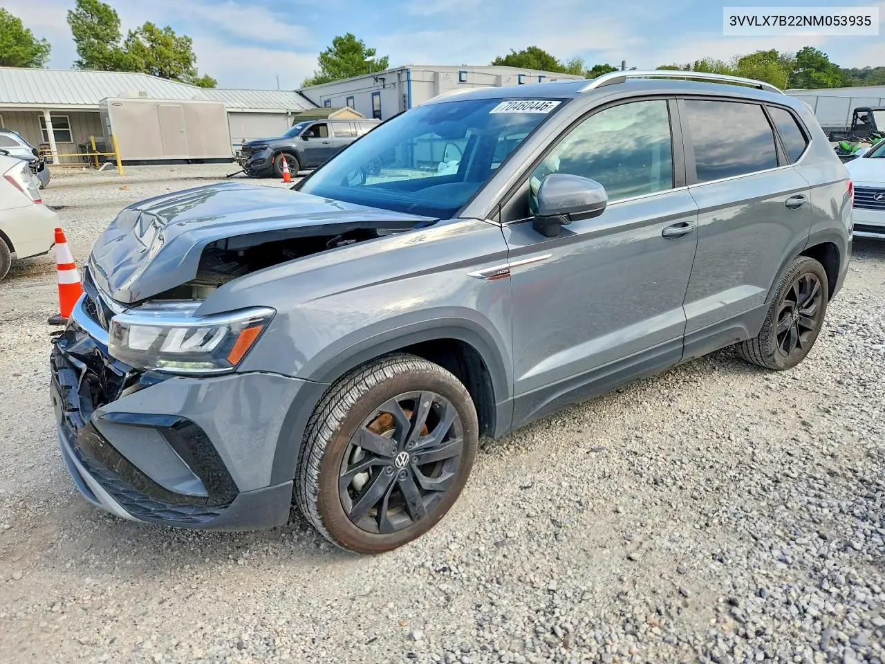 VOLKSWAGEN TAOS 2022, VIN 3VVLX7B22NM053935