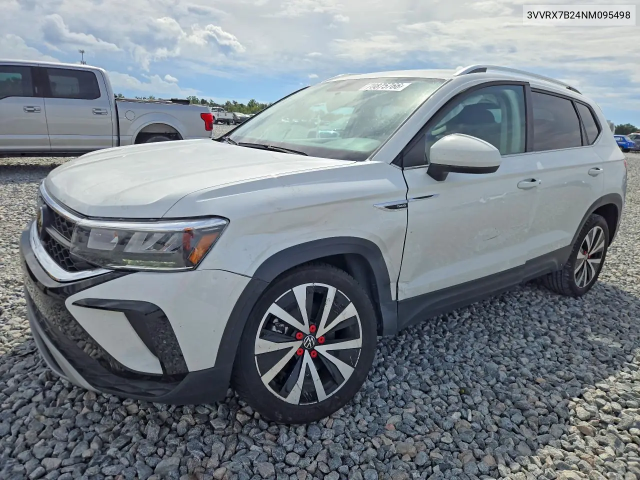 VOLKSWAGEN TAOS 2022, VIN 3VVRX7B24NM095498