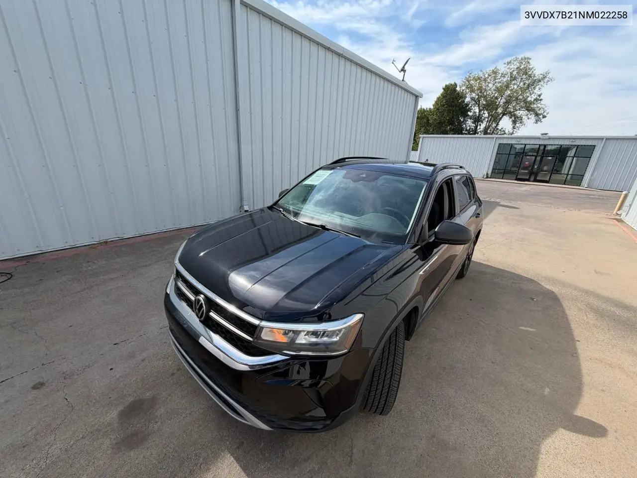2022 VOLKSWAGEN TAOS VIN 3VVDX7B21NM022258 — фото 2