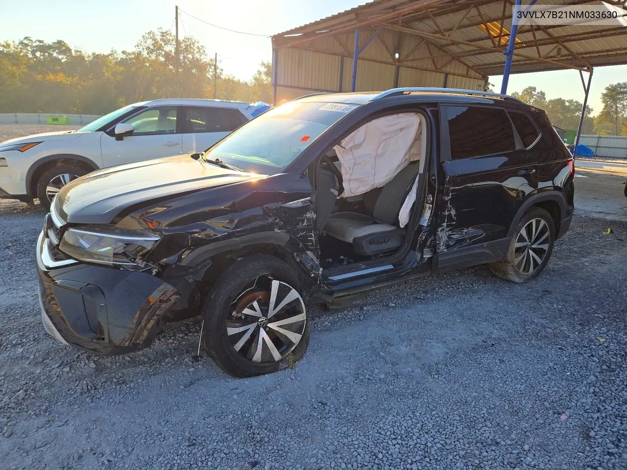 VOLKSWAGEN TAOS 2022, VIN 3VVLX7B21NM033630