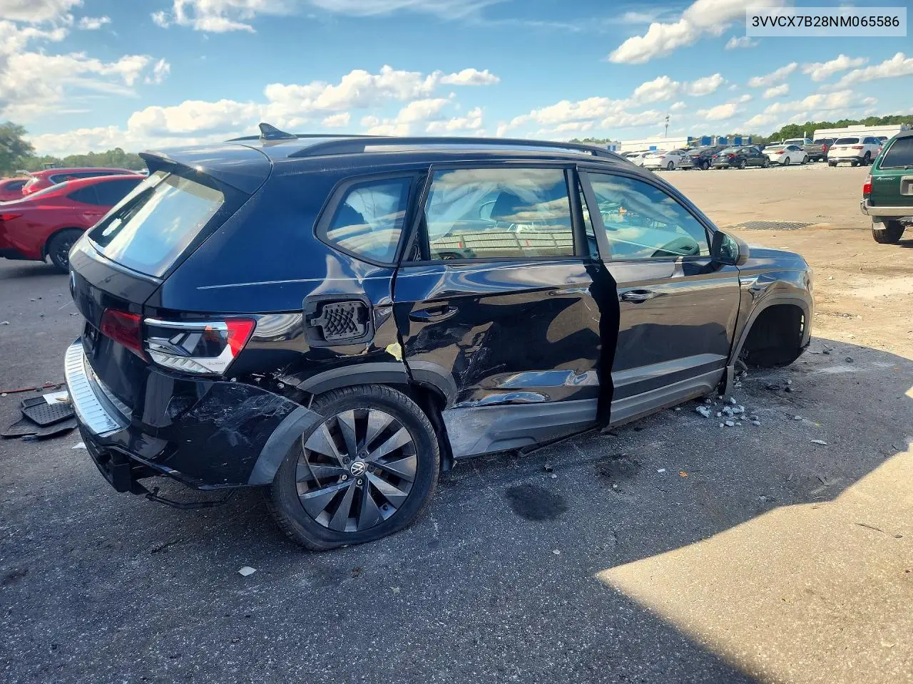 2022 VOLKSWAGEN TAOS VIN 3VVCX7B28NM065586 — фото 3
