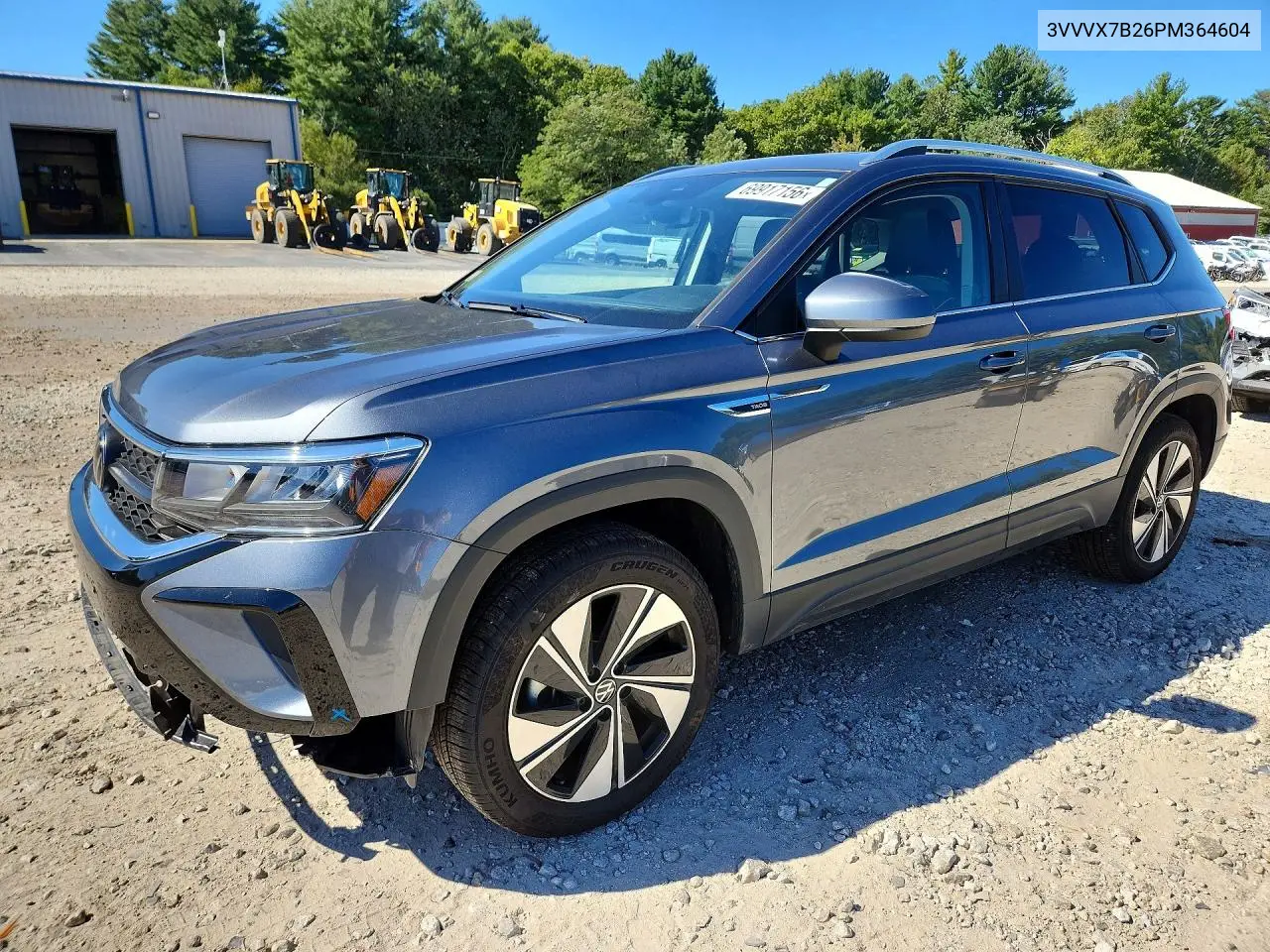 VOLKSWAGEN TAOS 2023, VIN 3VVVX7B26PM364604