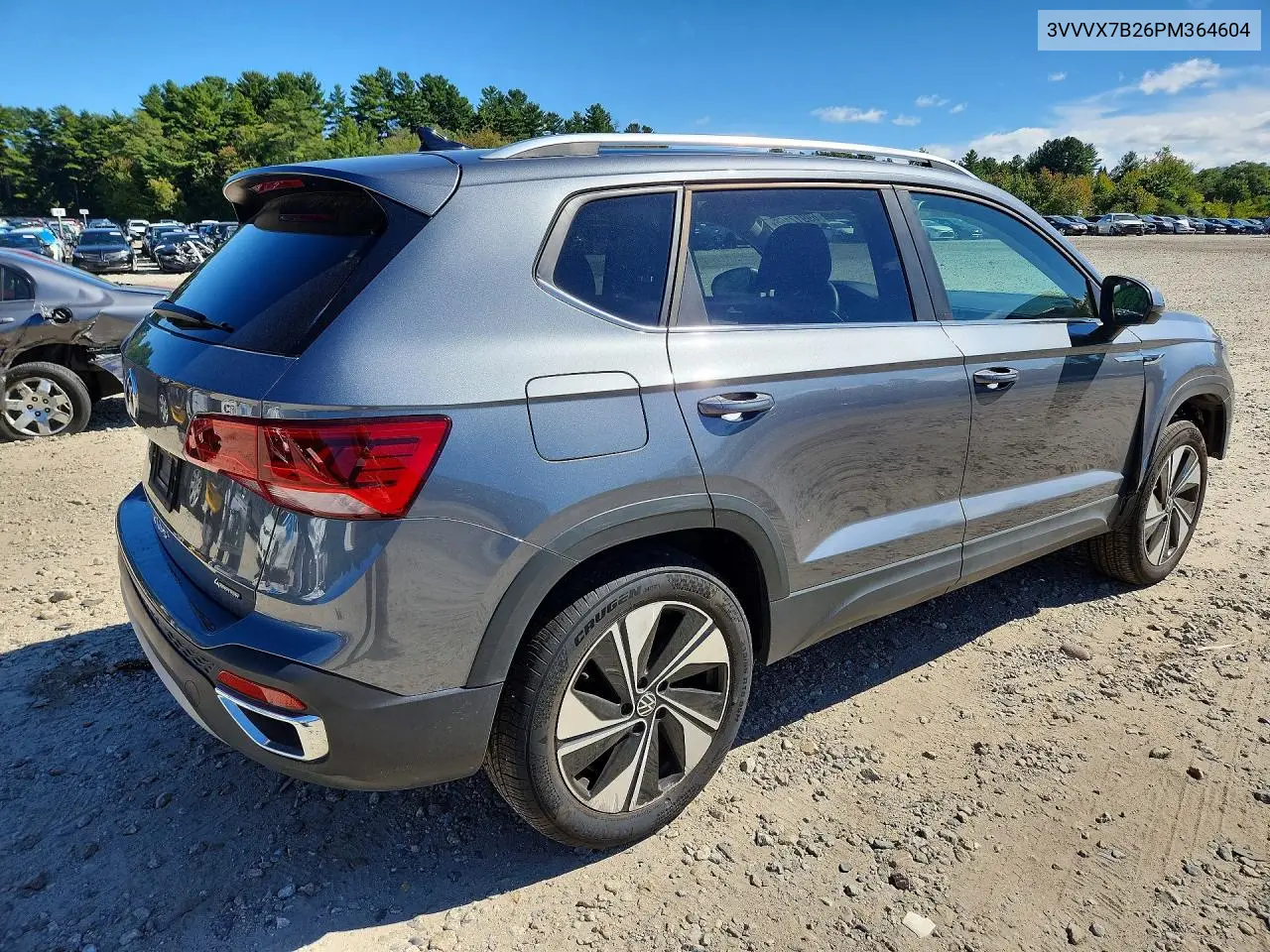 2023 VOLKSWAGEN TAOS VIN 3VVVX7B26PM364604 — фото 3