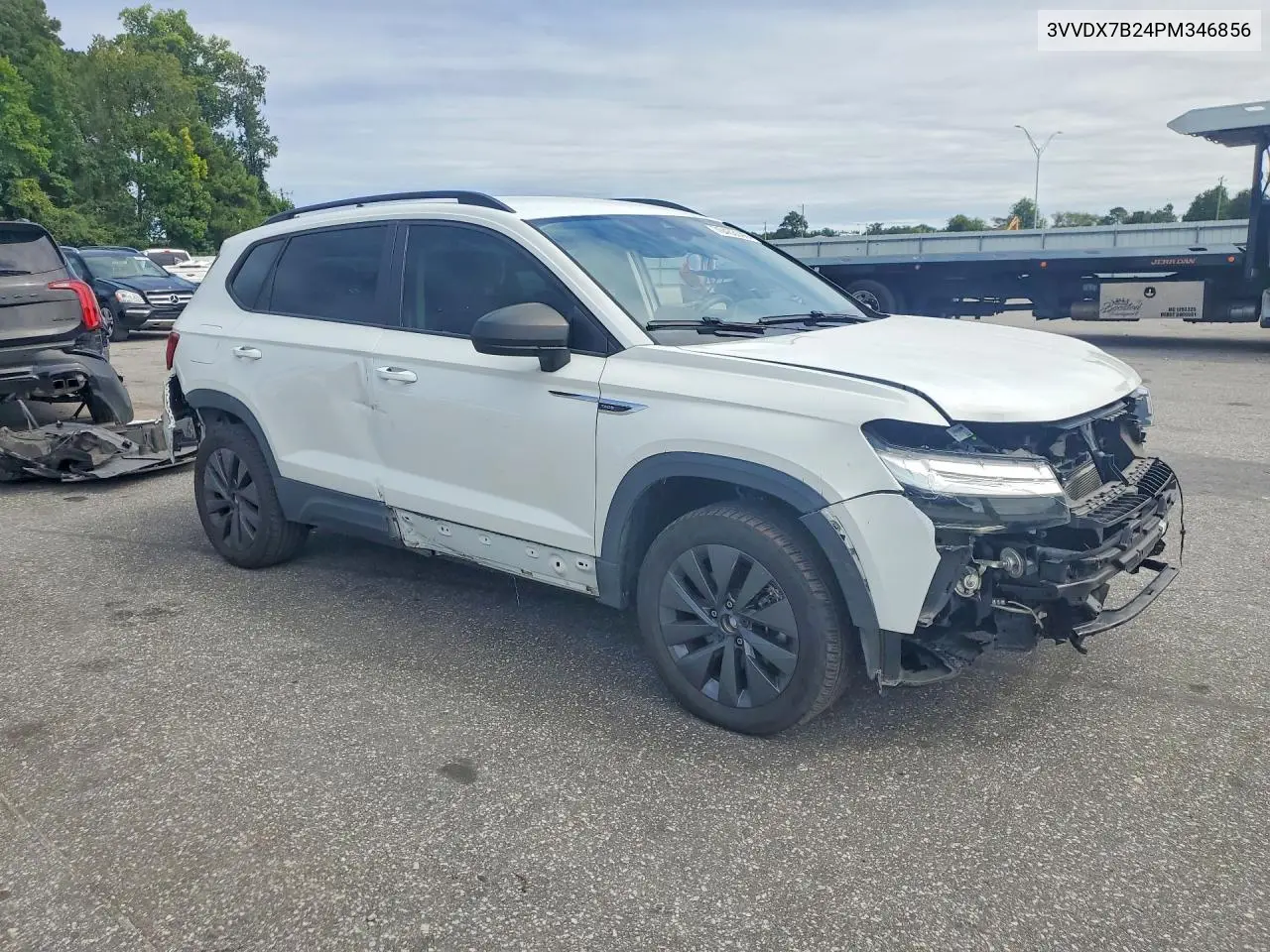 2023 VOLKSWAGEN TAOS VIN 3VVDX7B24PM346856 — фото 4