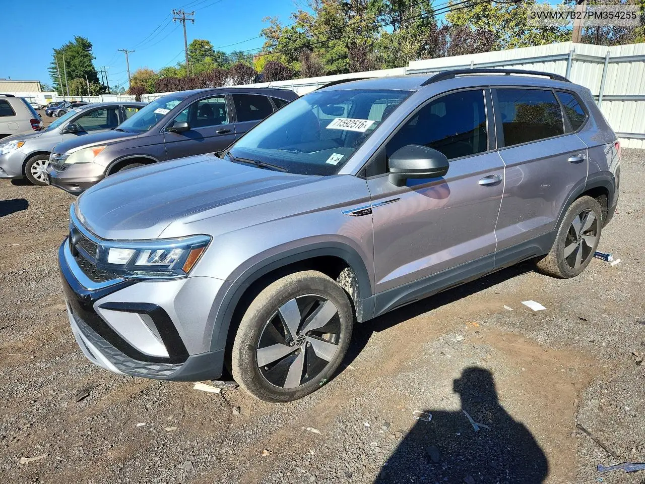 VOLKSWAGEN TAOS 2023, VIN 3VVMX7B27PM354255