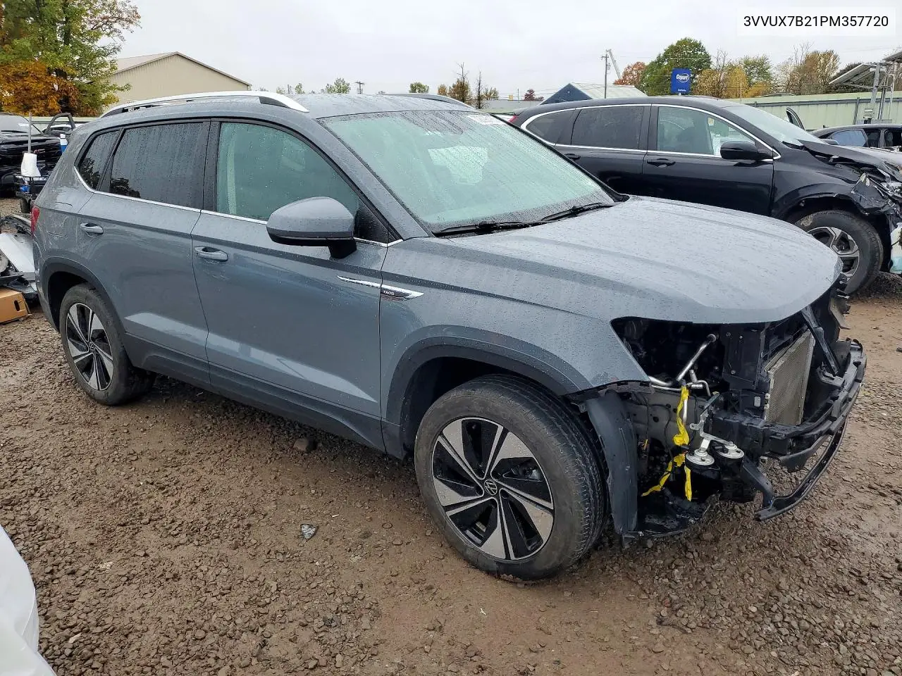 2023 VOLKSWAGEN TAOS VIN 3VVUX7B21PM357720 — фото 4