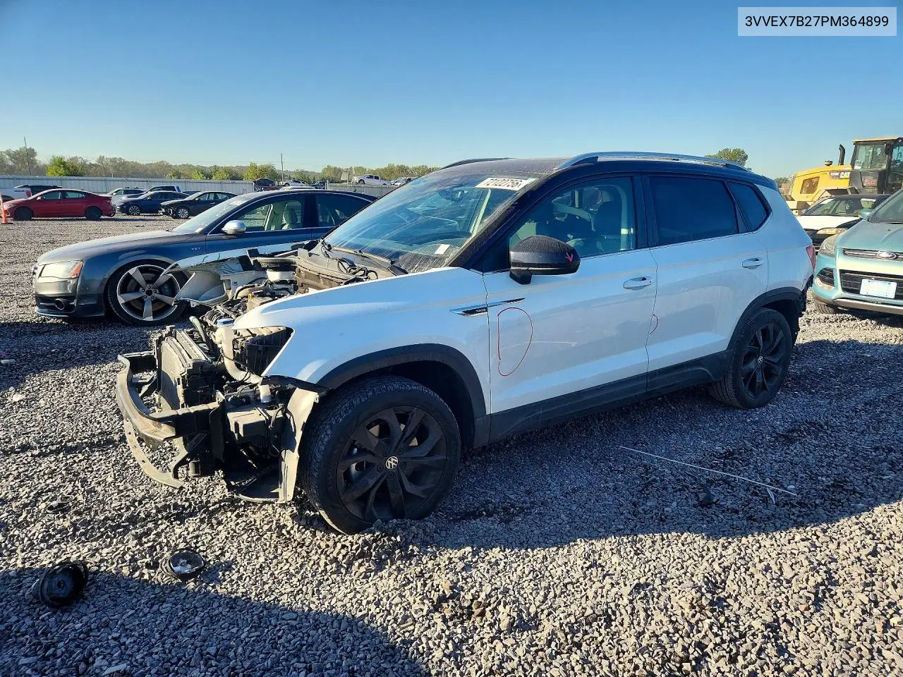 VOLKSWAGEN TAOS 2023, VIN 3VVEX7B27PM364899