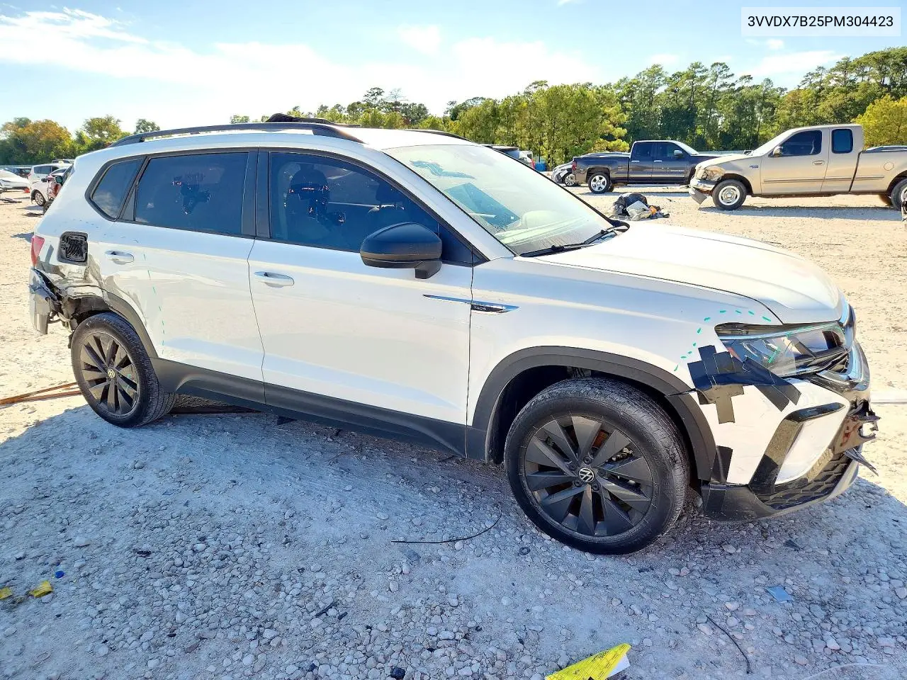 2023 VOLKSWAGEN TAOS VIN 3VVDX7B25PM304423 — фото 4