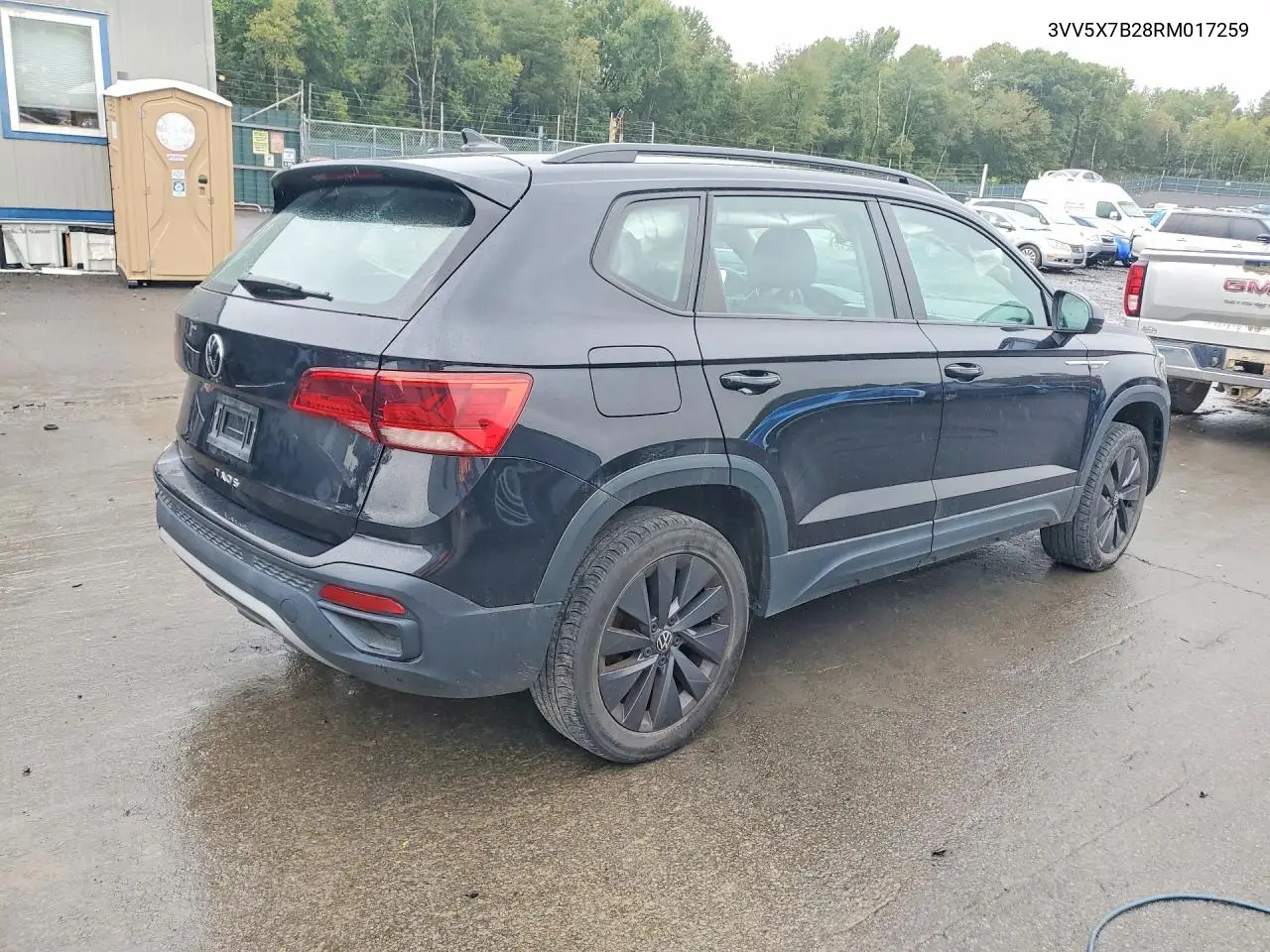 2024 VOLKSWAGEN TAOS VIN 3VV5X7B28RM017259 — фото 3