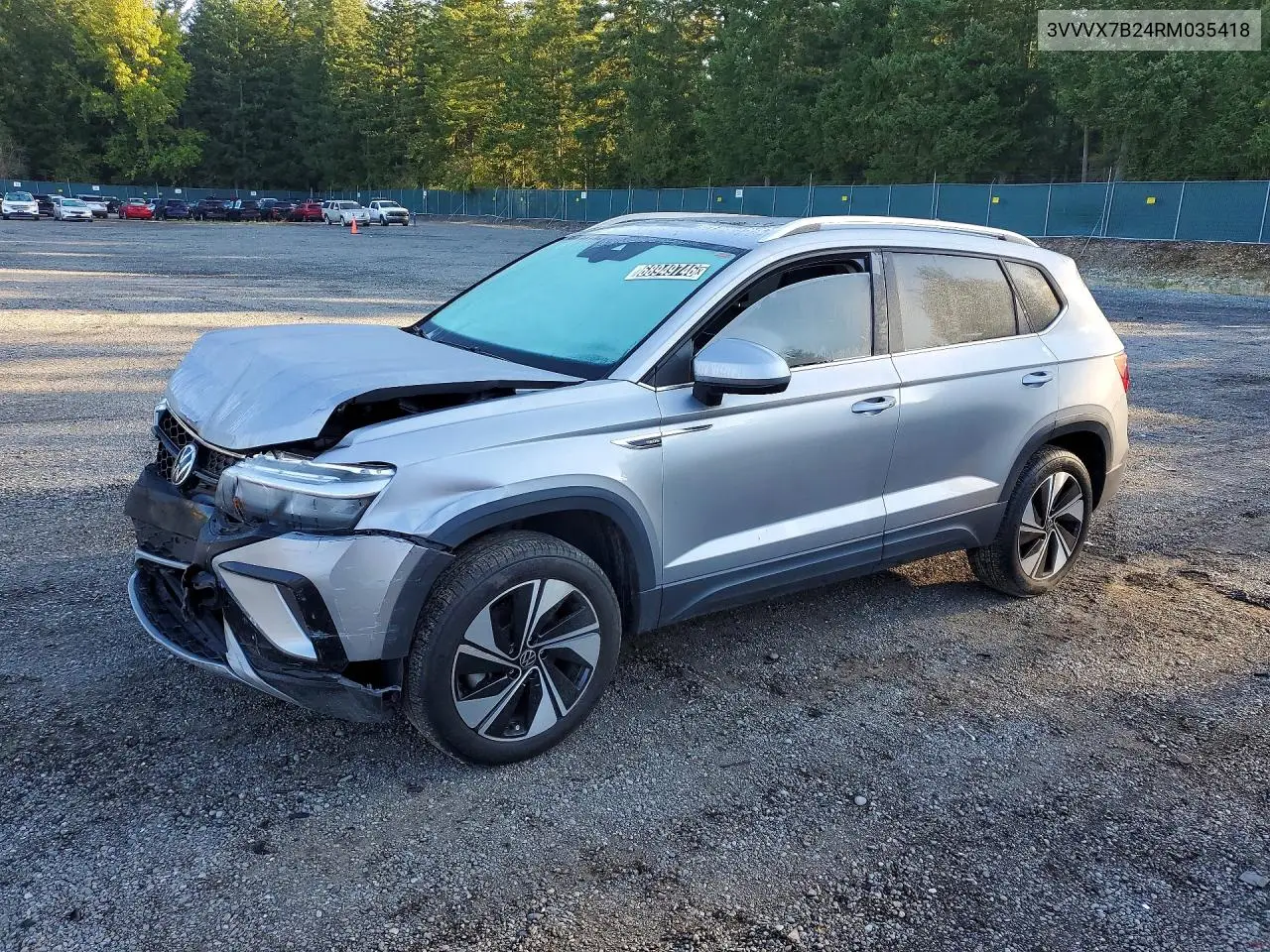 VOLKSWAGEN TAOS 2024, VIN 3VVVX7B24RM035418
