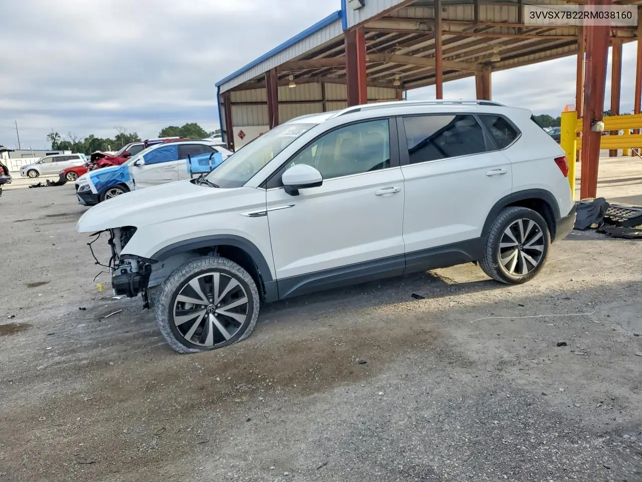 VOLKSWAGEN TAOS 2024, VIN 3VVSX7B22RM038160