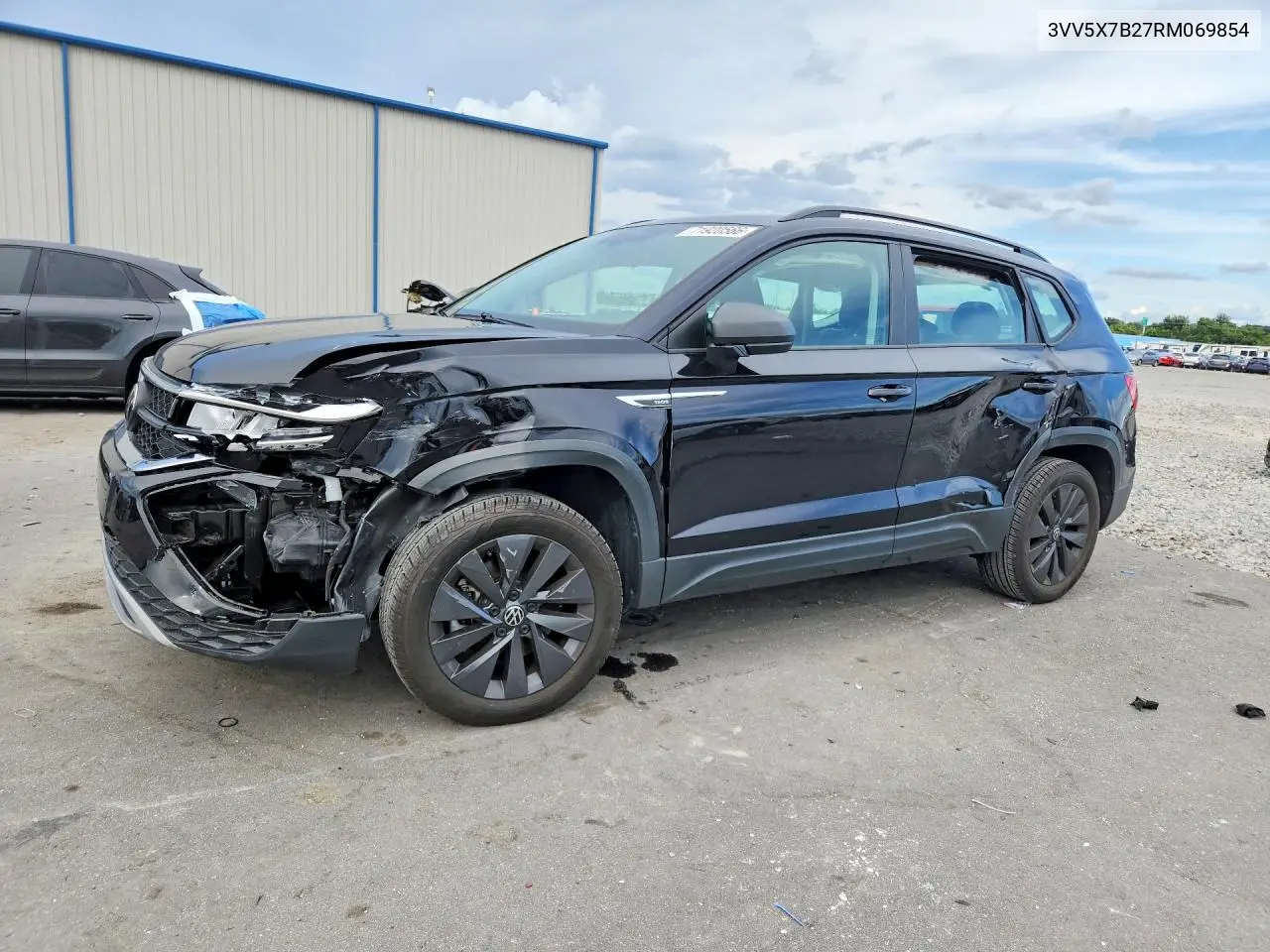 VOLKSWAGEN TAOS 2024, VIN 3VV5X7B27RM069854