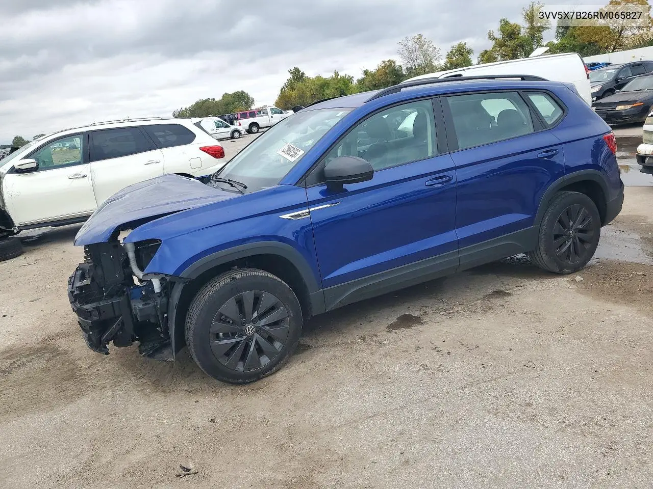 VOLKSWAGEN TAOS 2024, VIN 3VV5X7B26RM065827