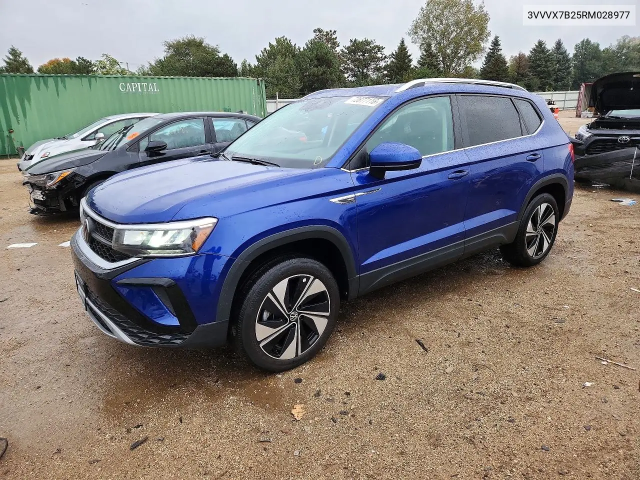 VOLKSWAGEN TAOS 2024, VIN 3VVVX7B25RM028977