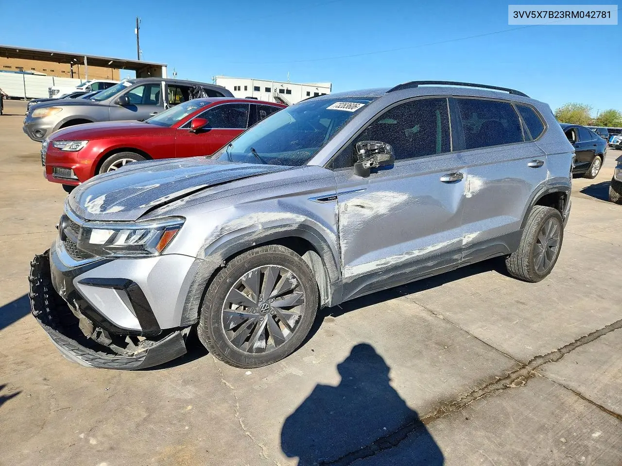 VOLKSWAGEN TAOS 2024, VIN 3VV5X7B23RM042781