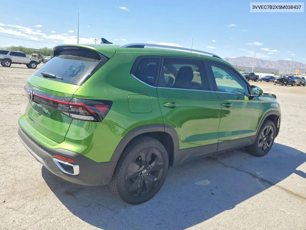 2025 VOLKSWAGEN TAOS VIN 3VVEC7B2XSM038437 — фото 3