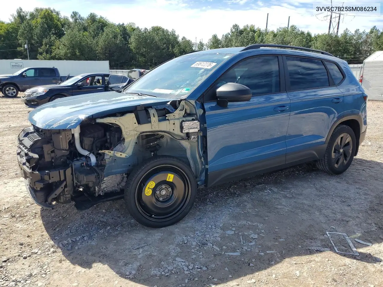 VOLKSWAGEN TAOS 2025, VIN 3VV5C7B25SM086234
