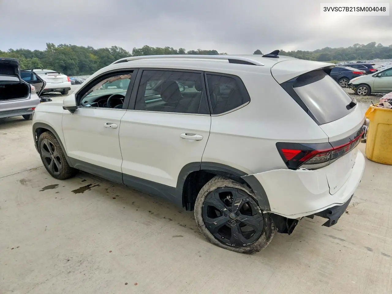 2025 VOLKSWAGEN TAOS VIN 3VVSC7B21SM004048 — фото 2