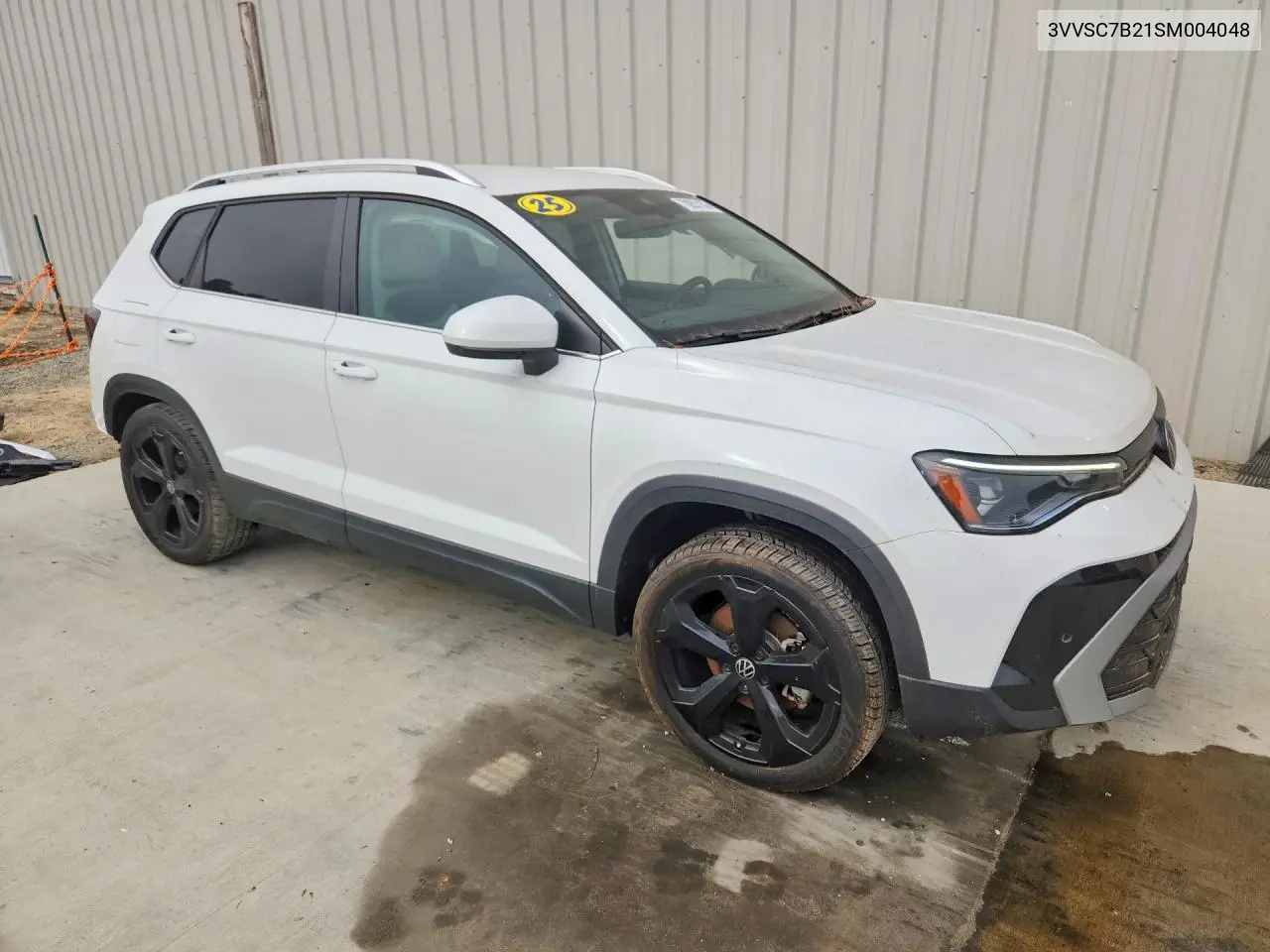 2025 VOLKSWAGEN TAOS VIN 3VVSC7B21SM004048 — фото 4