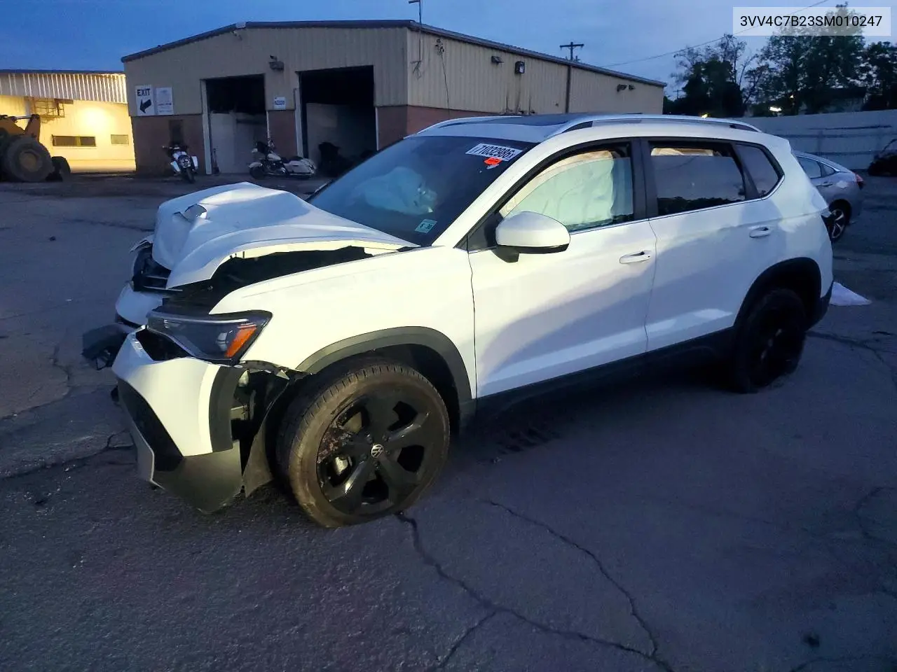VOLKSWAGEN TAOS 2025, VIN 3VV4C7B23SM010247