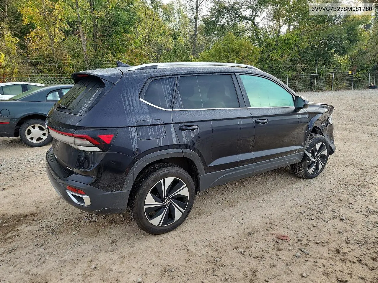 2025 VOLKSWAGEN TAOS VIN 3VVVC7B27SM081780 — фото 3