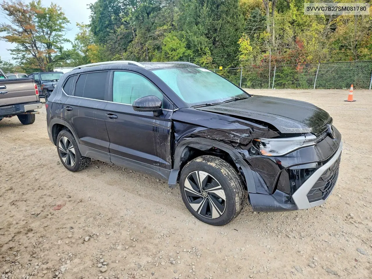 2025 VOLKSWAGEN TAOS VIN 3VVVC7B27SM081780 — фото 4