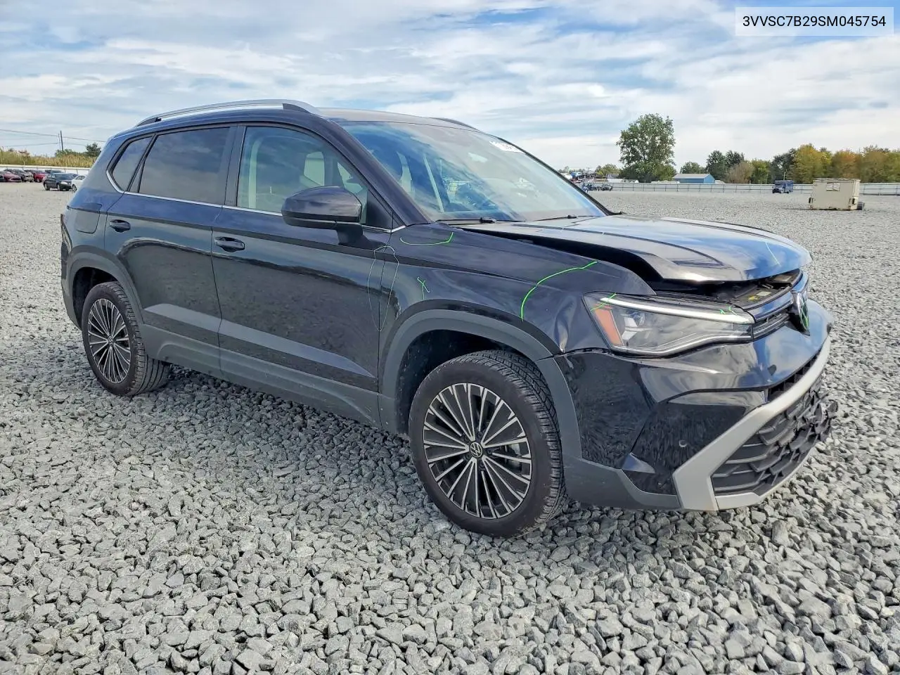 2025 VOLKSWAGEN TAOS VIN 3VVSC7B29SM045754 — фото 4