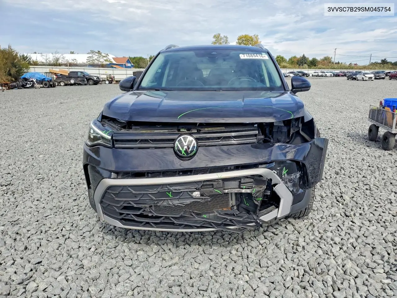 2025 VOLKSWAGEN TAOS VIN 3VVSC7B29SM045754 — фото 5
