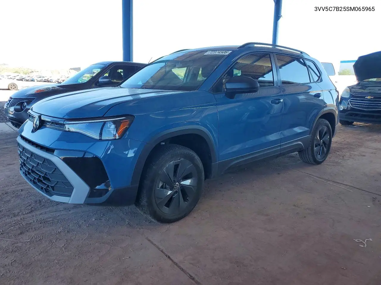 VOLKSWAGEN TAOS 2025, VIN 3VV5C7B25SM065965
