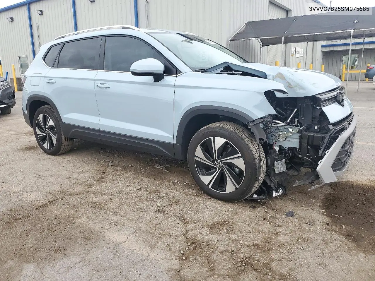 2025 VOLKSWAGEN TAOS VIN 3VVVC7B25SM075685 — фото 4