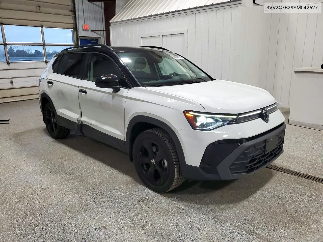 2025 VOLKSWAGEN TAOS VIN 3VV2C7B29SM042627 — фото 4
