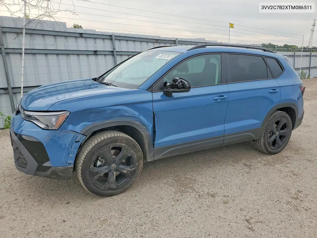 VOLKSWAGEN TAOS 2026, VIN 3VV2C7B2XTM086511