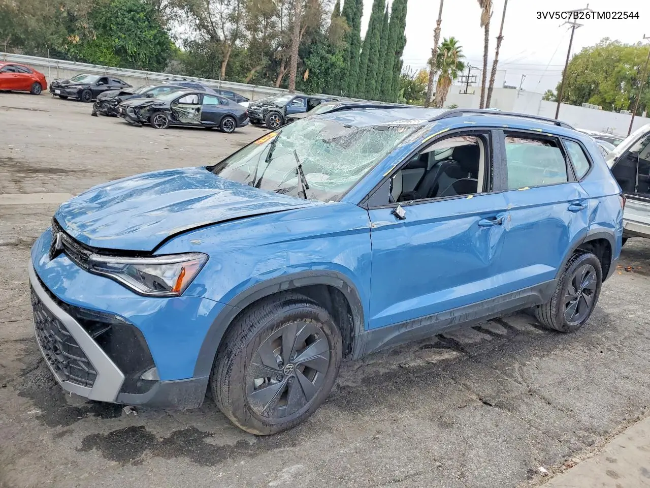 VOLKSWAGEN TAOS 2026, VIN 3VV5C7B26TM022544