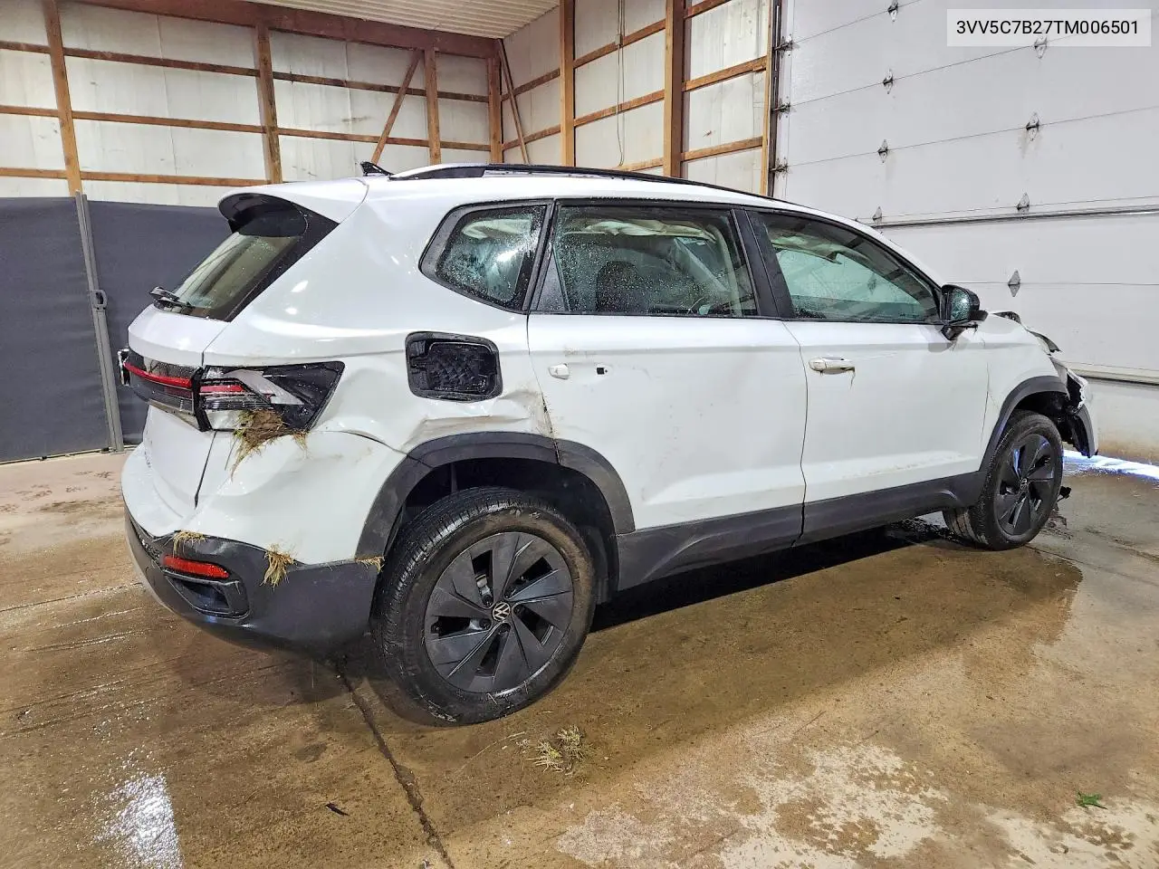 2026 VOLKSWAGEN TAOS VIN 3VV5C7B27TM006501 — фото 3
